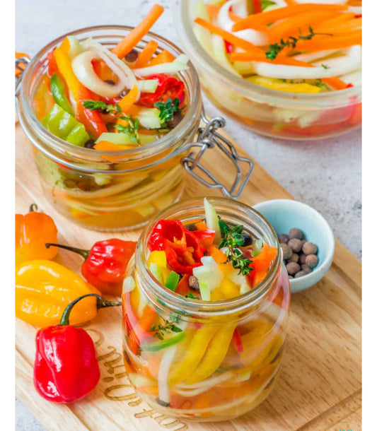Jamaican Pickled Veg “Escovitch Sauce”